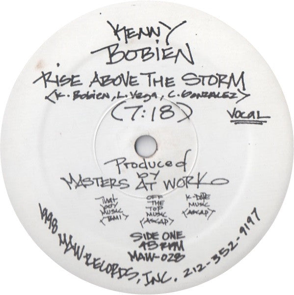 Kenny Bobien : Rise Above The Storm (12", Promo)