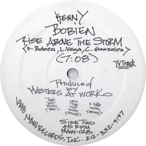 Kenny Bobien : Rise Above The Storm (12", Promo)