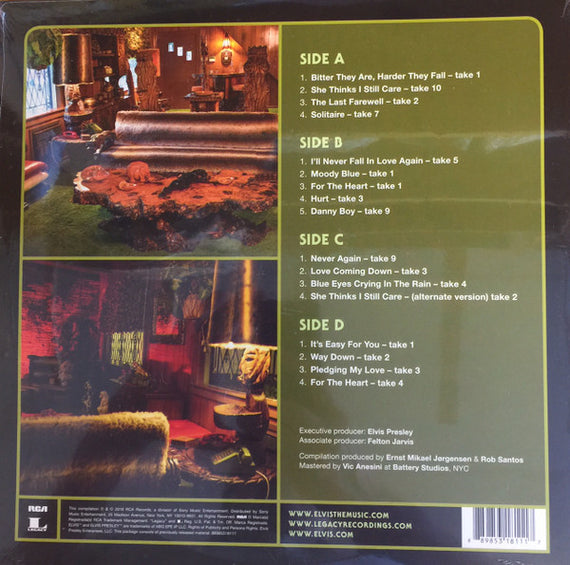 Elvis* : Way Down In The Jungle Room (2xLP, Album, Comp, 150)