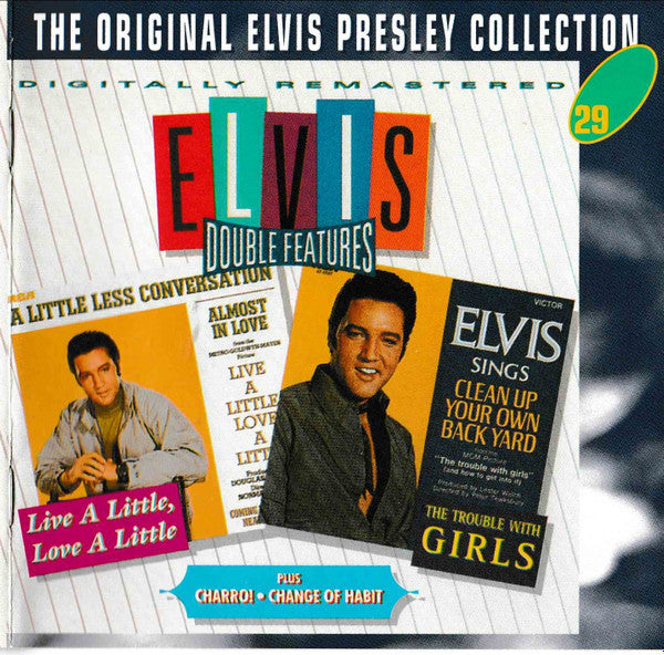 Elvis Presley : Live A Little, Love A Little & The Trouble With Girls & Charro! & Change Of Habit (CD, Comp, Dig)