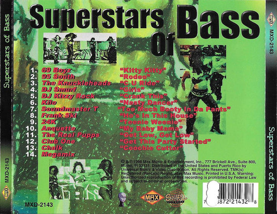 Various : Superstars Of Bass (CD, Comp)