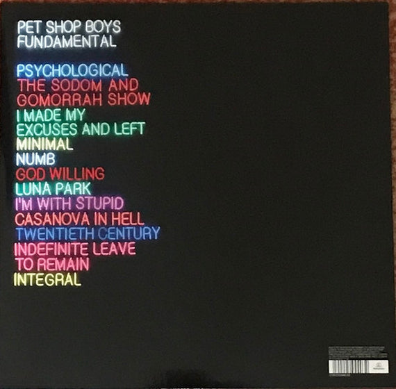Pet Shop Boys : Fundamental (LP, Album, RE, RM, 180)