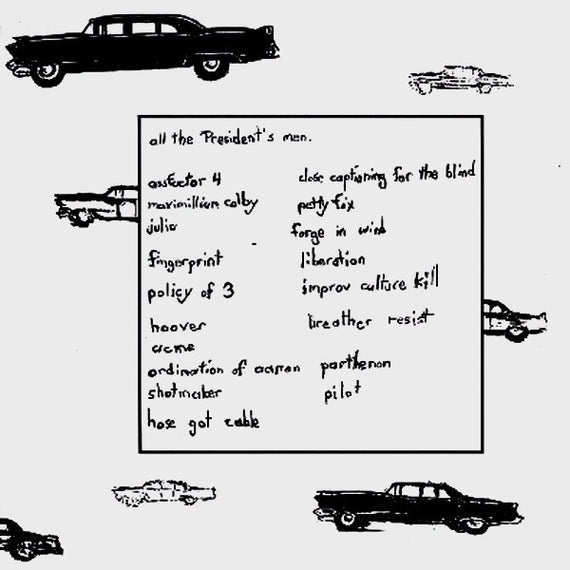 Various : All The President's Men (LP, Comp)