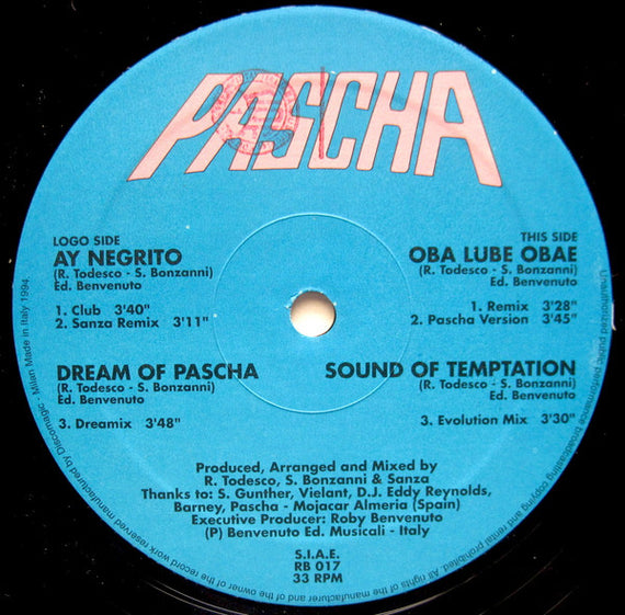 Pascha (2) : Pascha (12", EP)