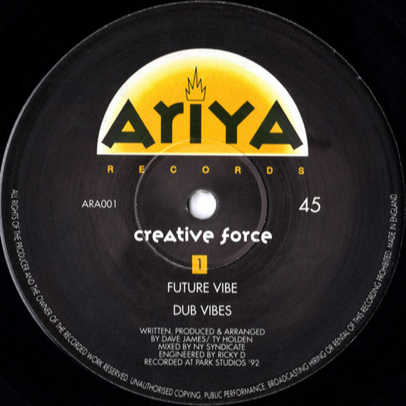 Creative Force (3) : Future Vibe (12")