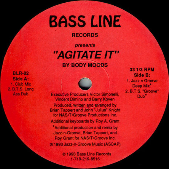 Body Moods : Agitate It (12")