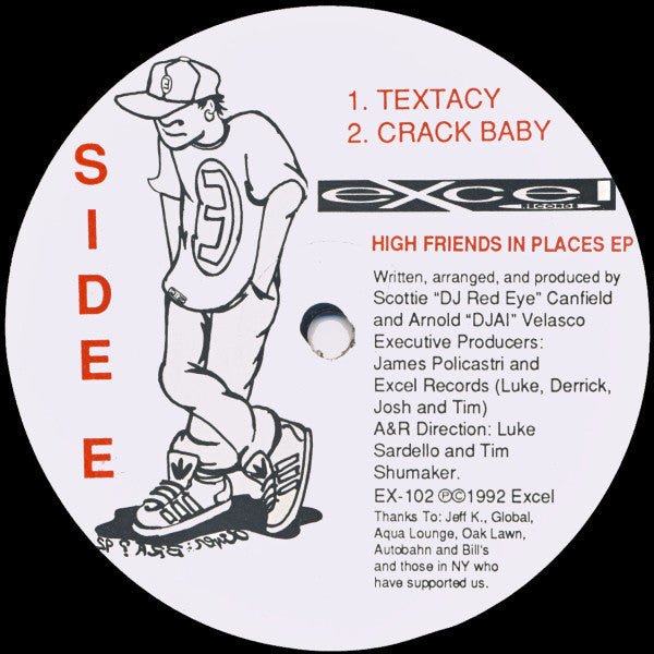 NASA Project : High Friends In Places EP (12", EP)