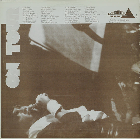 Elvis Presley : Elvis' Friends Remember (2xLP, Promo, Unofficial)