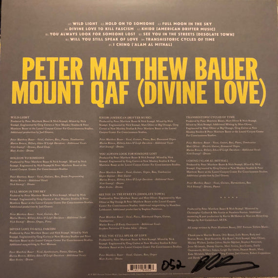 Peter Matthew Bauer* : Mount Qaf (Divine Love) (LP, Album)