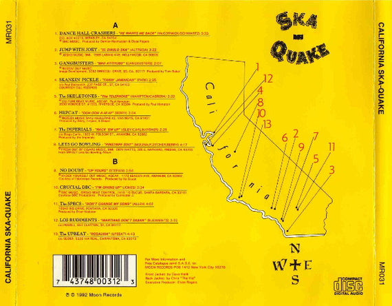 Various : California Ska-Quake (CD, Comp)