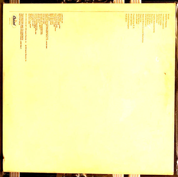 Various : Capitol Records Open House - 1978 (12", Promo)