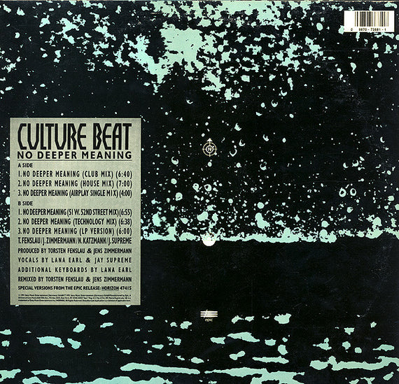 Culture Beat : No Deeper Meaning (12
