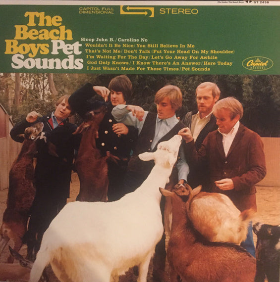 The Beach Boys : Pet Sounds (LP, Album, Ltd, RE, Yel)