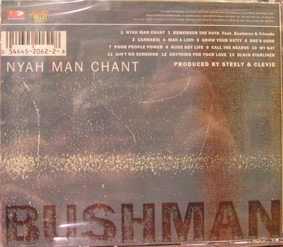 Bushman (3) : Nyah Man Chant (CD, Album)