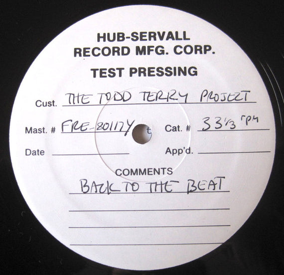 The Todd Terry Project : Bango (To The Batmobile) / Back To The Beat (12", TP)