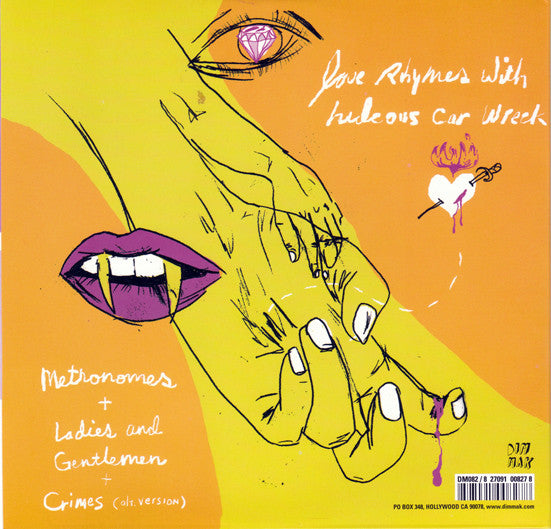 Blood Brothers* : Love Rhymes With Hideous Car Wreck (2x7")