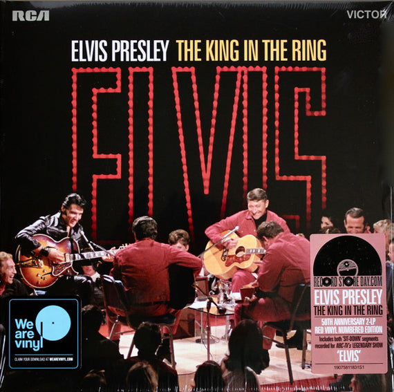 Elvis Presley : The King In The Ring (2xLP, Album, RSD, Comp, Num, Red)