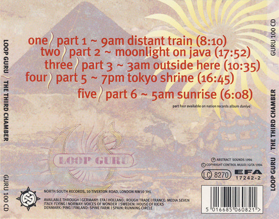 Loop Guru : The Third Chamber (CD, Album)