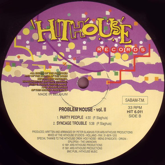 Problem House : Vol. II (12")