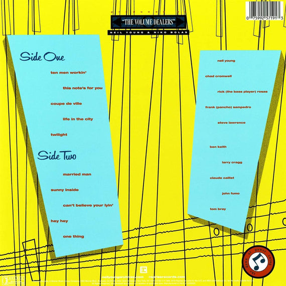 Neil Young : This Note's For You (LP, Album, RE, RM)