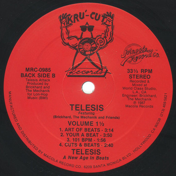 Telesis Featuring Brickhard, The Mechanik And Friends : Volume 1 / Volume 1½ (12