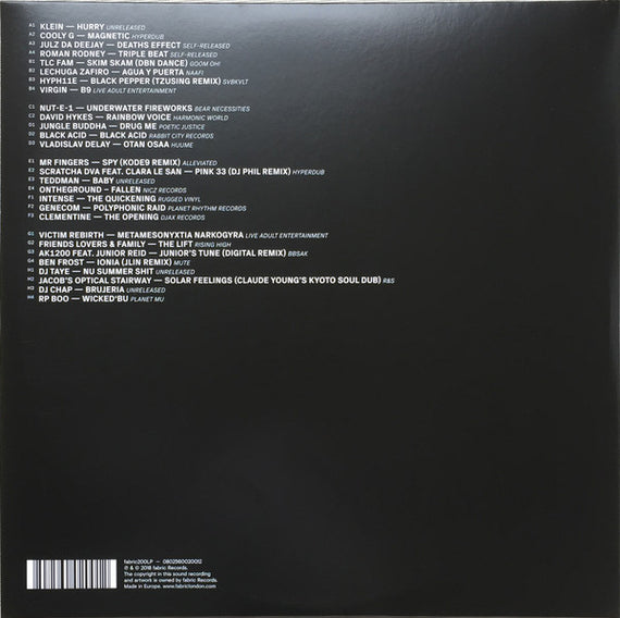 Kode9 & Burial : Fabriclive 100 (4xLP, Comp)