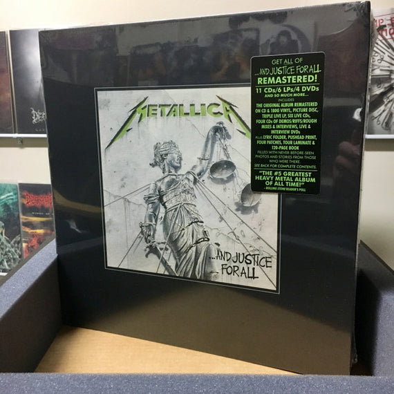 Metallica : ...And Justice For All (Box, Dlx, Ltd, Num + 2xLP, Album, RE, RM + 10", Pi)