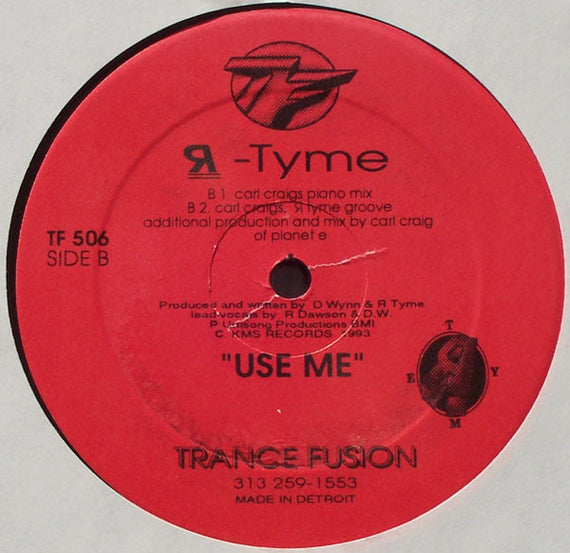 R-Tyme : Use Me (12")
