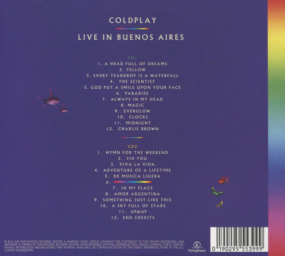 Coldplay : Live In Buenos Aires (2xCD, Album)