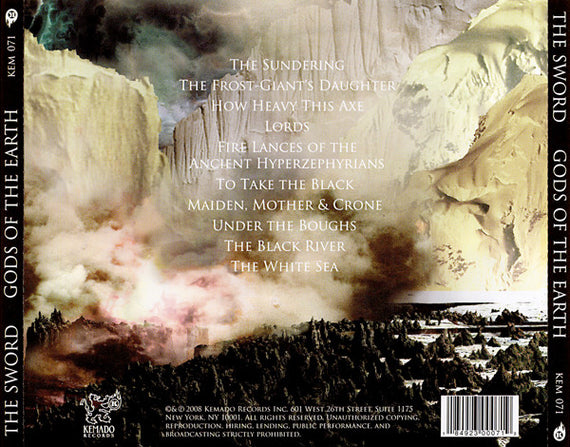 The Sword : Gods Of The Earth (CD, Album)