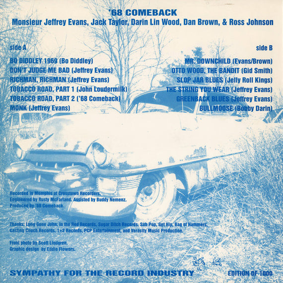 '68 Comeback : Mr. Downchild (LP, Album, Ltd)