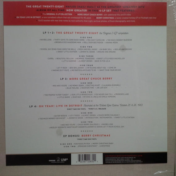 Chuck Berry : The Great Twenty-Eight: Super Deluxe (4xLP, Comp, Dlx + 10