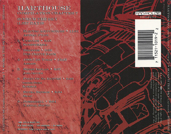 Various : Harthouse Compilation Chapter 7 - Scorch The Sky (1.327 Days) (CD, Comp)