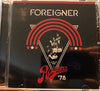 Foreigner : Live At The Rainbow '78 (CD, Album)