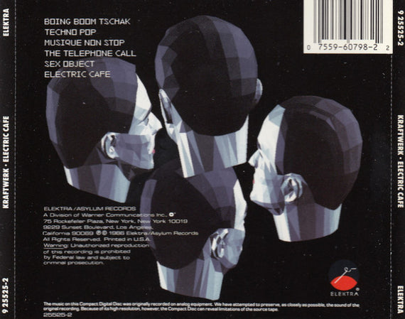 Kraftwerk : Electric Cafe (CD, Album)