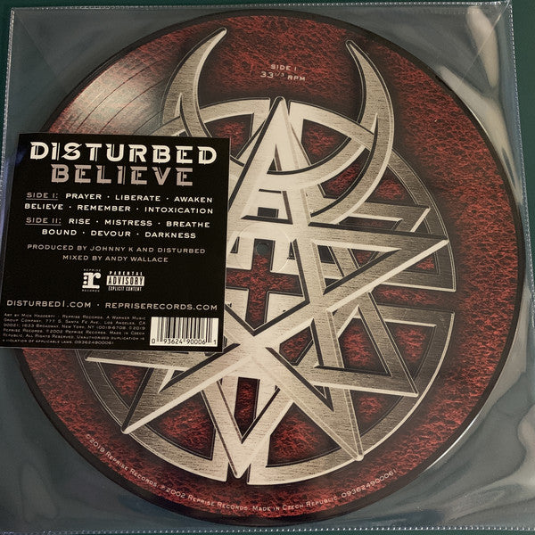 Disturbed : Believe (LP, Album, Ltd, Pic)