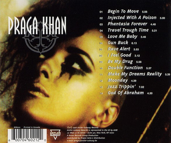 Praga Khan : Conquers Your Love (CD, Album)