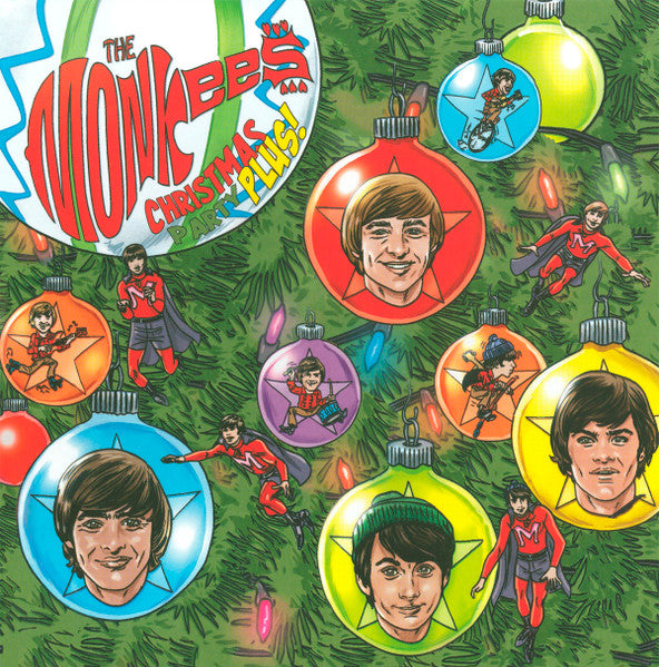 The Monkees : Christmas Party Plus! (7", Single, Gre + 7", Single, Red + RSD, Ltd)