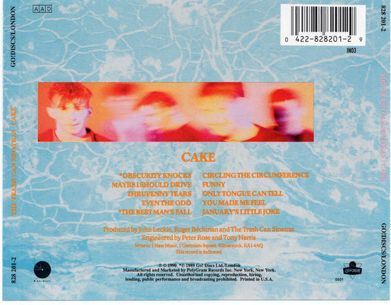 The Trash Can Sinatras : Cake (CD, Album, RP)