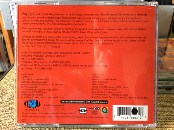 Alan Hewitt (2) : Amazon Rain Forest (CD, Album, Enh)