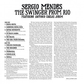 Sérgio Mendes : The Swinger From Rio (LP, Album, Ltd, RE, Dou)