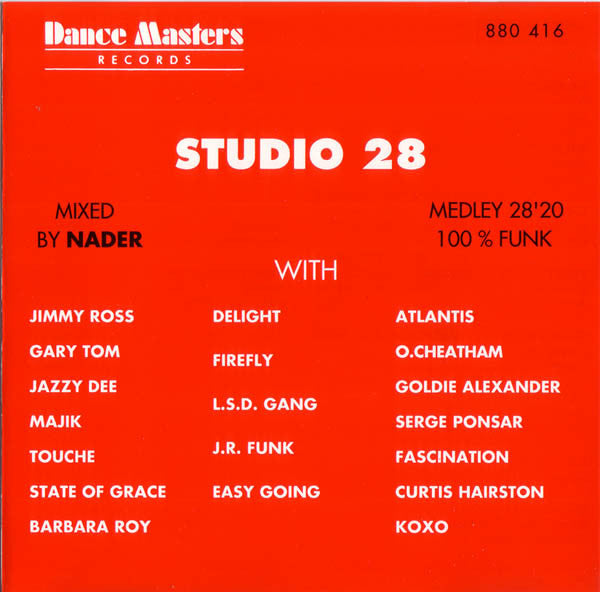 Various : Studio 28 - Medley (CD, Mixed)