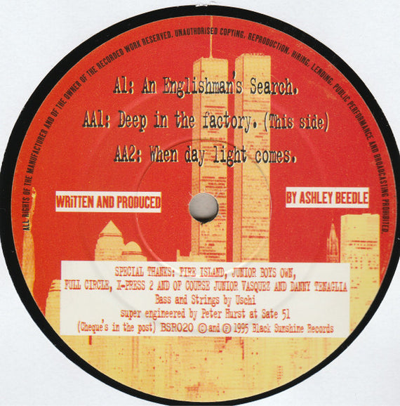 East Village Loft Society* : Manhattan Anthem (12")