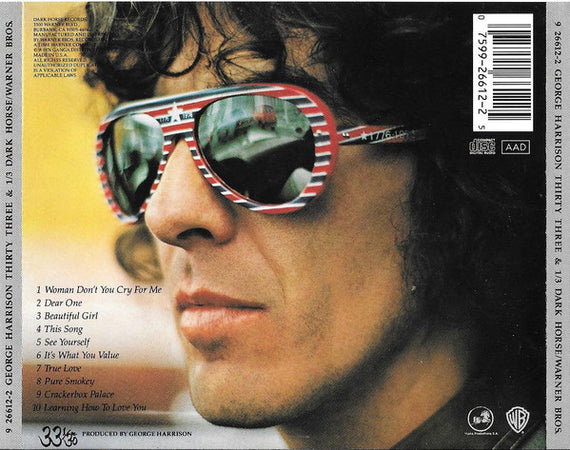 George Harrison : Thirty Three & 1/3 (CD, Album, RE)