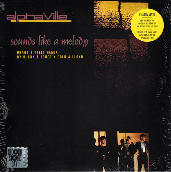 Alphaville : Sounds Like A Melody (Grant & Kelly Remix) (12", Maxi, RSD, Ltd, Yel)