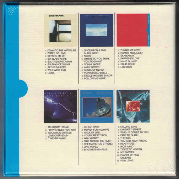 Dire Straits : The Studio Albums 1978 - 1991 (Box, Comp, Ltd + CD, Album, RE, RM + CD, Album, RE)