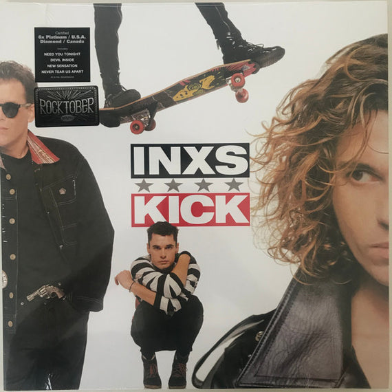 INXS : Kick (LP, Album, Ltd, RE, RP, 180)