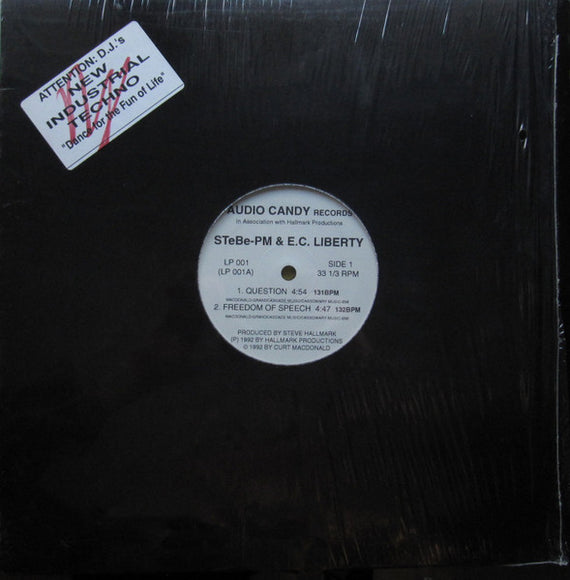 STeBe-PM & E.C. Liberty : Question/Freedom Of Speech (LP, MiniAlbum)