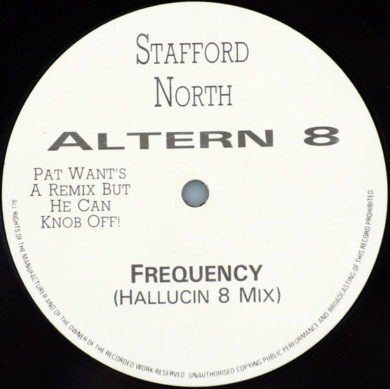 Altern 8 : Frequency (12", Ltd)