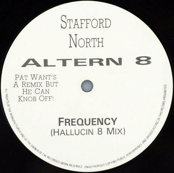 Altern 8 : Frequency (12", Ltd)